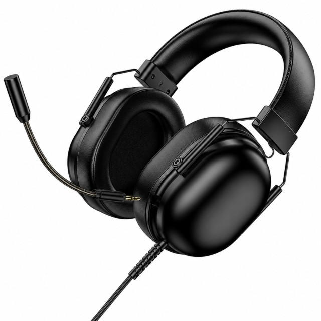 Ακουστικά Ενσύρματα Gaming Hoco W113 Dynamic Surround Stereo USB7.1 με Αποσπώμενο Μικρόφωνο Καλώδιο USB-A 2m Μαύρα Ακουστικά Ενσύρματα Gaming Hoco W113 Dynamic Surround Stereo USB7.1 με Αποσπώμενο Μικρόφωνο Καλώδιο USB-A 2m Μαύρα