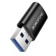 Αντάπτορας Borofone BV26B USB-C σε USB-A USB3.0 Υποστηρίζει Γρήγορη Φόρτιση Μαύρος Αντάπτορας Borofone BV26B USB-C σε USB-A USB3.0 Υποστηρίζει Γρήγορη Φόρτιση Μαύρος