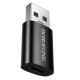 Αντάπτορας Borofone BV26B USB-C σε USB-A USB3.0 Υποστηρίζει Γρήγορη Φόρτιση Μαύρος Αντάπτορας Borofone BV26B USB-C σε USB-A USB3.0 Υποστηρίζει Γρήγορη Φόρτιση Μαύρος