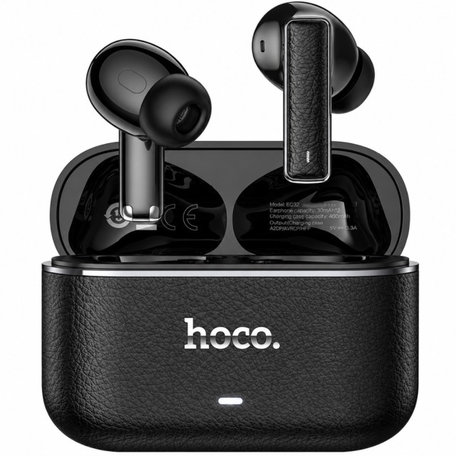 Wireless Hands Free Hoco EQ35 Rhyme TWS ANC ENC Six Mic Noise Reduction v5.4 400mAh 7h Ομιλίας Μαύρα