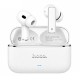 Wireless Hands Free Hoco EQ35 Rhyme TWS ANC ENC Six Mic Noise Reduction v5.4 400mAh 7h Ομιλίας Λευκά