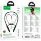 Bluetooth Hands Free Hoco ES74 Refinado Neckband Magnetic v5.4 280mAh 30Hrs Αναπαραγωγής Ειδοποίηση Κλήσεων με Δόνηση Μαύρα