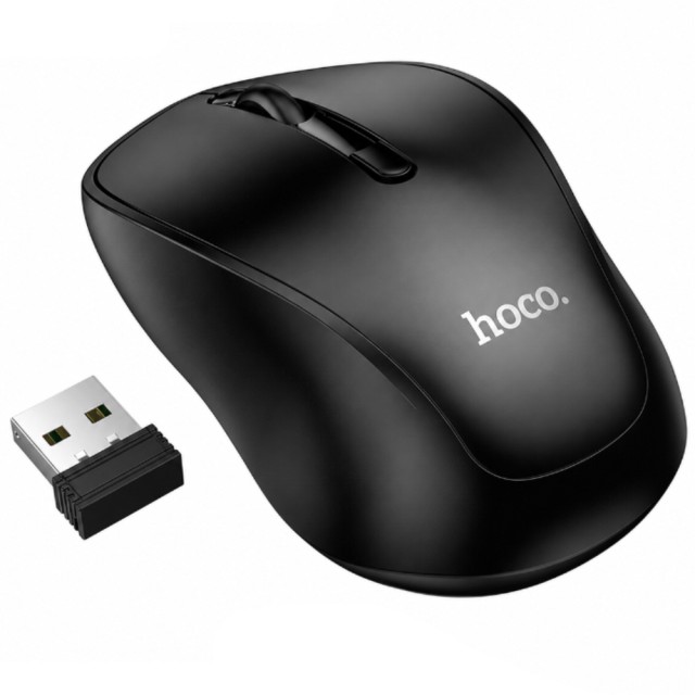 Ασύρματο Ποντίκι Hoco GM41 Dual Mode 2.4GHz και BT v5.2 με 4 Πλήκτρα 1600 DPI Μαύρο Ασύρματο Ποντίκι Hoco GM41 Dual Mode 2.4GHz και BT v5.2 με 4 Πλήκτρα 1600 DPI Μαύρο