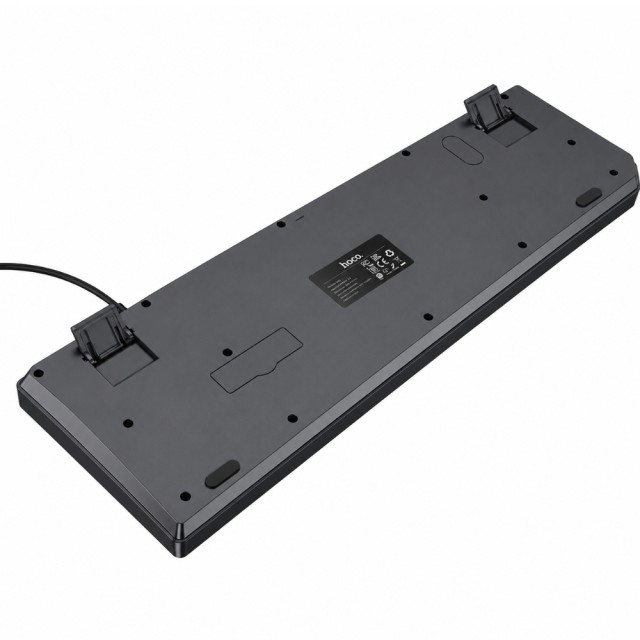 Ενσύρματο Πληκτρολόγιο Hoco GM61 Murphy 104 Laser Χαραγμένα Πλήκτρα Λεπτής Μεβράνης με USB-A Καλώδιο 1.45m Ενσύρματο Πληκτρολόγιο Hoco GM61 Murphy 104 Laser Χαραγμένα Πλήκτρα Λεπτής Μεβράνης με USB-A Καλώδιο 1.45m
