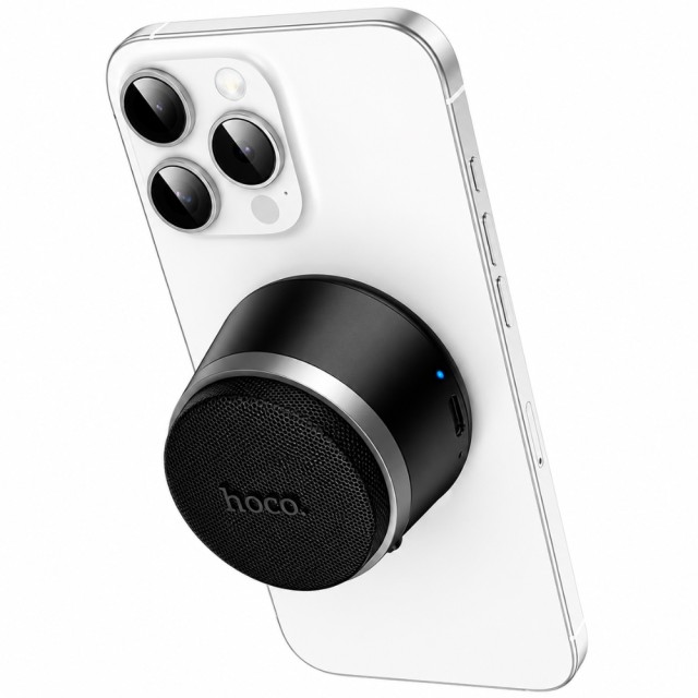 Φορητό Ηχείο Wireless Hoco HC43 Surpass Mini Μαγνητικό TWS Hi-Fi Audio v5.4 500mAh 3W εως 3 Ώρες Αναπαραγωγής IPX4 Μαύρο