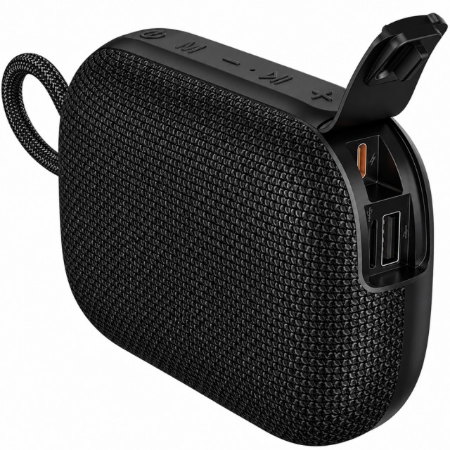 Φορητό Ηχείο Wireless Hoco HC46 Estrellato Mini v6.0 TWS 7W 1200mAh FM MicroSD USB Μαύρο Φορητό Ηχείο Wireless Hoco HC46 Estrellato Mini v6.0 TWS 7W 1200mAh FM MicroSD USB Μαύρο