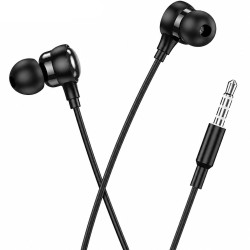 Hands Free Hoco M116 Benevolent με Μικρόφωνο 3.5mm Μαύρα 1.2m