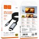 Καλώδιο Hoco UA43 USB-C σε HDMI 4K 30Hz Braided Μαύρο 1.8m Καλώδιο Hoco UA43 USB-C σε HDMI 4K 30Hz Braided Μαύρο 1.8m