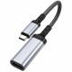 Αντάπτορας Hoco UA43A USB-C σε HDMI 4K 30Hz Braided Μαύρος 20cm Αντάπτορας Hoco UA43A USB-C σε HDMI 4K 30Hz Braided Μαύρος 20cm