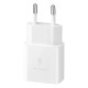 Φορτιστής Ταξιδίου Samsung EP-T2510NWEGWW USB-C GaN 25W Λευκός