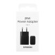 Φορτιστής Ταξιδίου Samsung EP-T2510NBEWW USB-C GaN 25W Μαύρο