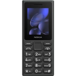 Nokia 105 (2024) Dual Sim 2" Μαύρο