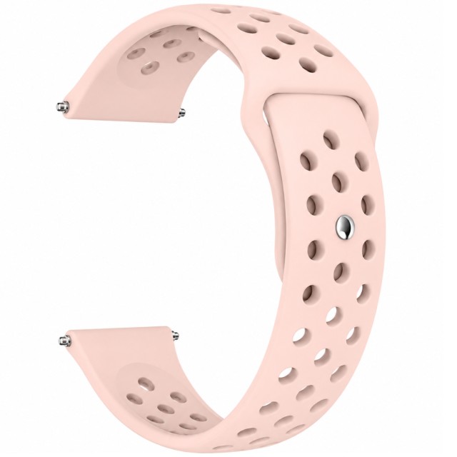 Watchband Hoco WH25 Flexible Series για Samsung Huawei Xiaomi Vivo OPPO κα 22mm Universal Ροζ Silicon Strap