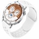 Watchband Hoco WH25 Flexible Series για Samsung Huawei Xiaomi Vivo OPPO κα 22mm Universal Λευκό Silicon Strap