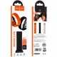 Watchband Hoco WA41 Parkour Series 44/45/46/49mm Nylon Strap για Apple Watch series 1/2/3/4/5/6/7/8/9/se/ultra1/ultra2 Μαύρο