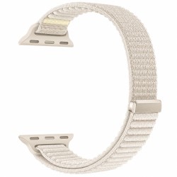 Watchband Hoco WA41 Parkour Series 38/40/41/42 mm Nylon Strap για Apple Watch series 1/2/3/4/5/6/7/8/9/SE/SE2 Λευκό