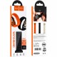 Watchband Hoco WA41 Parkour Series 38/40/41/42 mm Nylon Strap για Apple Watch series 1/2/3/4/5/6/7/8/9/SE/SE2 Μαύρο