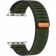 Watchband Hoco WA42 Fabric Series 44/45/46/49mm Nylon Strap για Apple Watch series 1/2/3/4/5/6/7/8/9/se/ultra1/ultra2 Χακί