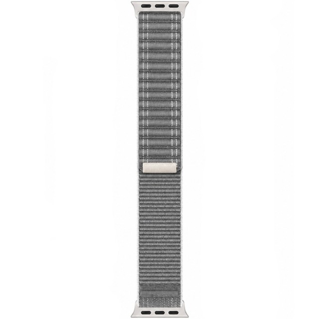 Watchband Hoco WA42 Fabric Series 44/45/46/49mm Nylon Strap για Apple Watch series 1/2/3/4/5/6/7/8/9/se/ultra1/ultra2 Γκρι