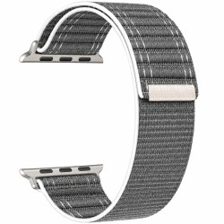 Watchband Hoco WA42 Fabric Series 44/45/46/49mm Nylon Strap για Apple Watch series 1/2/3/4/5/6/7/8/9/se/ultra1/ultra2 Γκρι