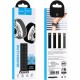 Watchband Hoco WA42 Fabric Series 44/45/46/49mm Nylon Strap για Apple Watch series 1/2/3/4/5/6/7/8/9/se/ultra1/ultra2 Μαύρο