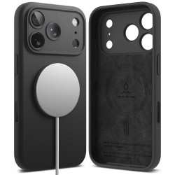 Θήκη Ringke Silicone Magsafe για Apple iPhone 17 Pro iPhone 18 Pro Μαύρη