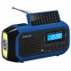 Ραδιόφωνο Camping Ηλιάκο Sencor SRD 1050SCL BB με USB-C Hand Crank και Διπλό Φωτισμό LED FM/AM IPX4 Μπλε