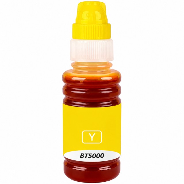 Μελάνι Brother Συμβατό BT5000Y 70ml Σελίδες:7500 Yellow για T220 T310 T4000DW T420W T4500DW T510W T520DW T710W T720DW