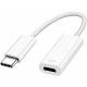 Αντάπτορας Apple Lightning σε USB-C MUQX3ZM/A Braided Λευκός Αντάπτορας Apple Lightning σε USB-C MUQX3ZM/A Braided Λευκός