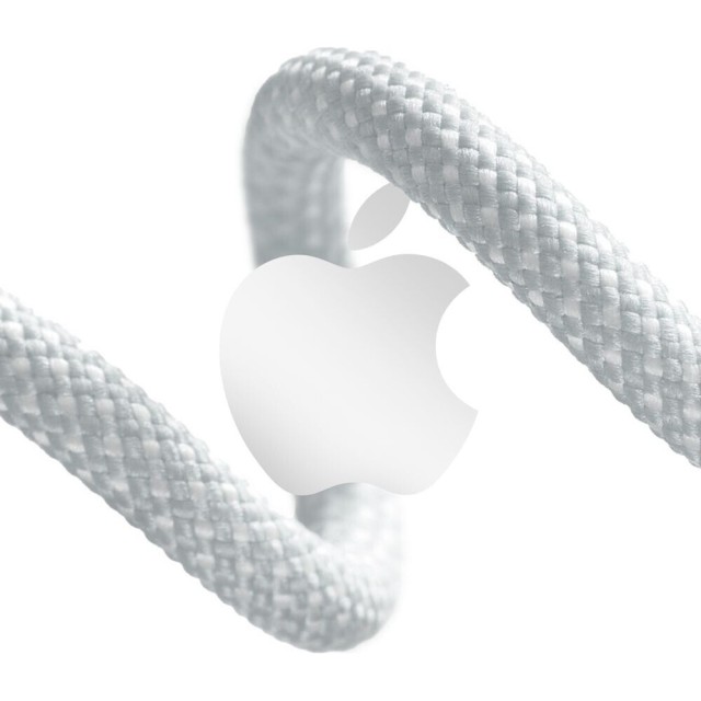 Αντάπτορας Apple Lightning σε USB-C MUQX3ZM/A Braided Λευκός Αντάπτορας Apple Lightning σε USB-C MUQX3ZM/A Braided Λευκός