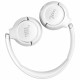 Bluetooth Stereo Ακουστικά JBL Tune 530BT On-ear με Pure Bass 2-Mic BT6.0 και έως 76h Playtime Λευκά