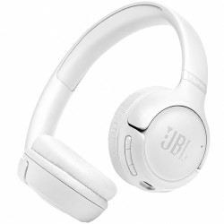 Bluetooth Stereo Ακουστικά JBL Tune 530BT On-ear με Pure Bass 2-Mic BT6.0 και έως 76h Playtime Λευκά