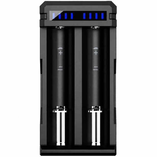 Φορτιστής Μπαταριών Βιομηχανικού Τύπου Xtar SC2 USB-C για 18650 18700 20700 21700 22650 25500 26650 Φορτιστής Μπαταριών Βιομηχανικού Τύπου Xtar SC2 USB-C για 18650 18700 20700 21700 22650 25500 26650