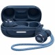 Bluetooth Hands Free JBL Reflect Aero In-ear με Hybrid ANC 16 ώρες Λειτουργία ΒΤ 5.2 IP68 και Θήκη Φόρτισης Μπλε