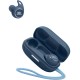 Bluetooth Hands Free JBL Reflect Aero In-ear με Hybrid ANC 16 ώρες Λειτουργία ΒΤ 5.2 IP68 και Θήκη Φόρτισης Μπλε