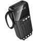 Power Bank Borofone BJ76A 20000mAh με 4 Καλώδια Φόρτισης και 4 Θύρες USB-C USB-A Lightning Micro-USB και LED Ένδειξη Μπαταρίας Μαύρο