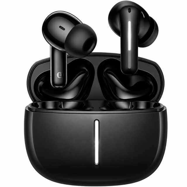 Wireless Hands Free Hoco EQ34 Plus Rima ANC+ENC v5.4 300mAh 7 Ώρες Λειτουργίας Μαύρα
