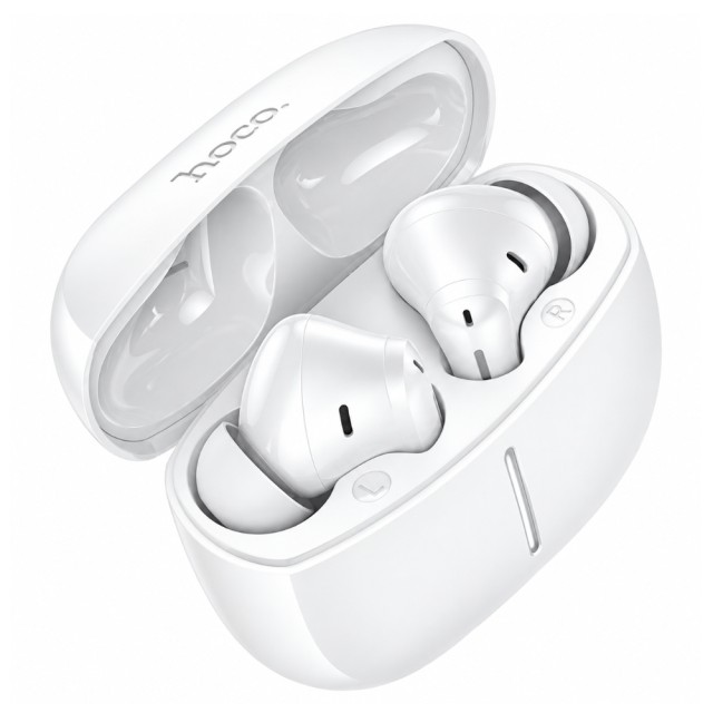 Wireless Hands Free Hoco EQ34 Plus Rima ANC+ENC v5.4 300mAh 7 Ώρες Λειτουργίας Λευκά
