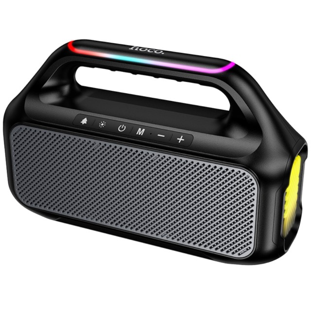 Φορητό Ηχείο Wireless Hoco HC47 Delight TWS BT 6.0 2400mAh 2x15W με FM Micro-SD USB Playback και AUX Μαύρο Φορητό Ηχείο Wireless Hoco HC47 Delight TWS BT 6.0 2400mAh 2x15W με FM Micro-SD USB Playback και AUX Μαύρο