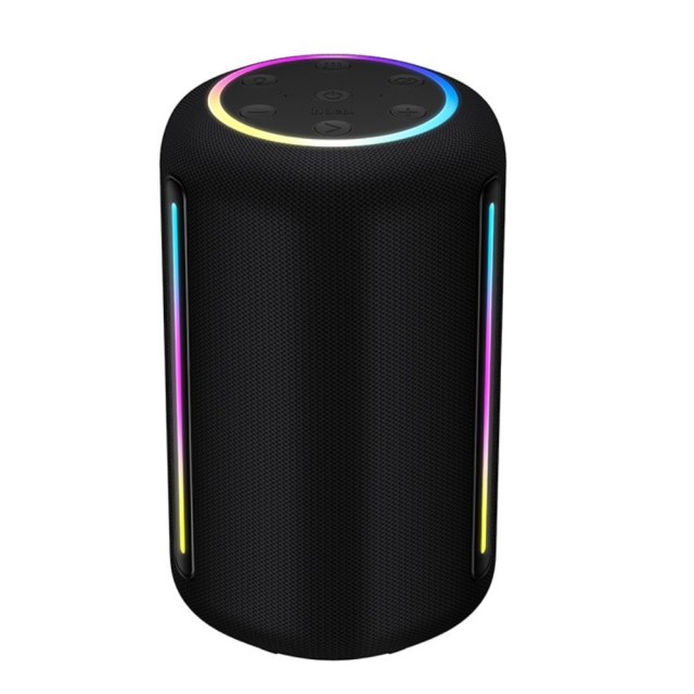 Φορητό Ηχείο Wireless Hoco HT3 Pro Platinum TWS BT v6.0 4000mAh 2x20W USB Micro-SD AUX και Ambient Φωτισμό Φορητό Ηχείο Wireless Hoco HT3 Pro Platinum TWS BT v6.0 4000mAh 2x20W USB Micro-SD AUX και Ambient Φωτισμό