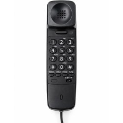 Σταθερό Ψηφιακό Τηλέφωνο WiTech WT-5001BLK Μαύρο με πλήκτρο SOS και 10 Μνήμες Σταθερό Ψηφιακό Τηλέφωνο WiTech WT-5001BLK Μαύρο με πλήκτρο SOS και 10 Μνήμες