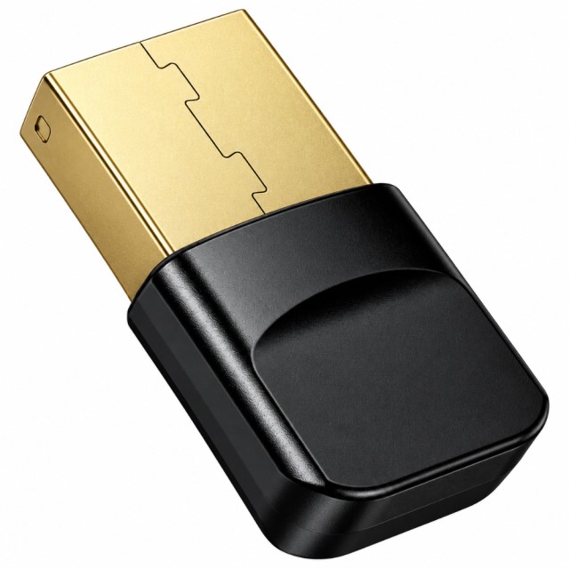 Αντάπτορας Wireless Hoco UA100 USB-A Bluetooth v6.0 με Δυνατότητα Σύνδεσης έως και 7 Συσκευές Μαύρος