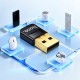 Αντάπτορας Wireless Hoco UA100 USB-A Bluetooth v6.0 με Δυνατότητα Σύνδεσης έως και 7 Συσκευές Μαύρος