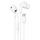 Hands Free Hoco. DM48 Rock Stereo USB-C με Μικρόφωνο 1.2m Λευκά Συμβατά με Όλες τις USB-C Συσκευές Hands Free Hoco. DM48 Rock Stereo USB-C με Μικρόφωνο 1.2m Λευκά Συμβατά με Όλες τις USB-C Συσκευές