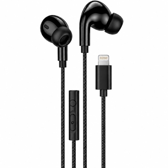 Hands Free Hoco. DM48 Rock Stereo Lightning με Μικρόφωνο 1.2m Μαύρα Hands Free Hoco. DM48 Rock Stereo Lightning με Μικρόφωνο 1.2m Μαύρα