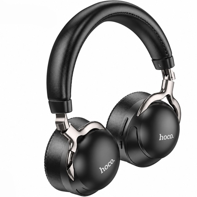 Wireless Ακουστικά Stereo Hoco. ESD17 Profit v5.3 400mAh 12 'Ωρες Λειτουργίας με υποδοχή Micro SD AUX FM Μαύρα