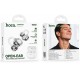 Wireless Hands Free Open-Ear Hoco. DES61 Cool TWS v6.0 250mAh 6h Ώρες Λειτουργίας Λευκά με Λευκό Silicon Sleeve