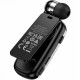 Bluetooth Hands Free Hoco. DES54 String v5.4 70mAh 10hr Talk Time Μήκος Καλωδίου 30cm Μαύρο