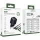 Φορτιστής Ταξιδίου Acefast A118 Mini Fast Charging 1xUSB-C PD30W QC3.0 GaN με USB-C σε Lightning Καλώδιο 1.2m Μαύρος Φορτιστής Ταξιδίου Acefast A118 Mini Fast Charging 1xUSB-C PD30W QC3.0 GaN με USB-C σε Lightning Καλώδιο 1.2m Μαύρος