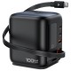 Επιτραπέζιος Φορτιστής Acefast Z10 100W 2xUSB-C 1xUSB-A 1xUSB-C GaN Ενσωματωμένο Καλώδιο και Smart LED Digital Display Μαύρος Επιτραπέζιος Φορτιστής Acefast Z10 100W 2xUSB-C 1xUSB-A 1xUSB-C GaN Ενσωματωμένο Καλώδιο και Smart LED Digital Display Μαύρος